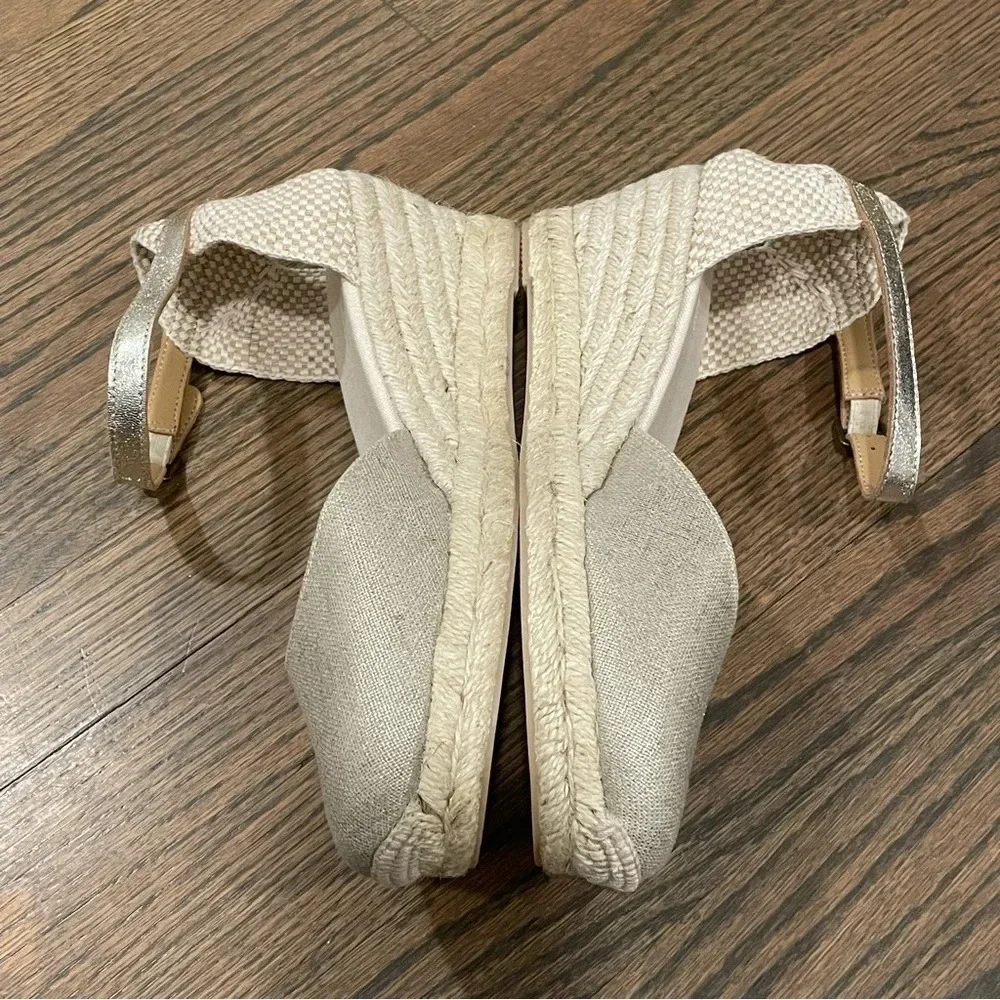 NEW Soludos Closed-toe Midwedge Linen Espadrille Women’s 10